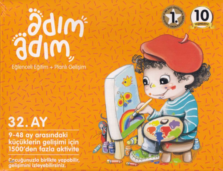 Adım Adım Bebek Eğitim Seti 32 Ay