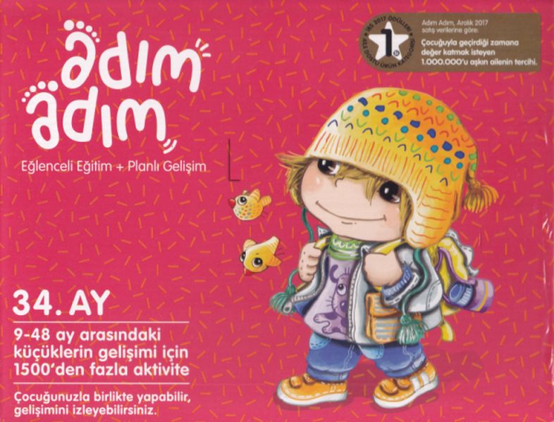 Adım Adım Bebek Eğitim Seti 34 Ay