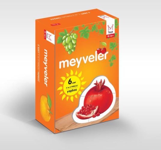 Meyveler  Bebek Yapboz