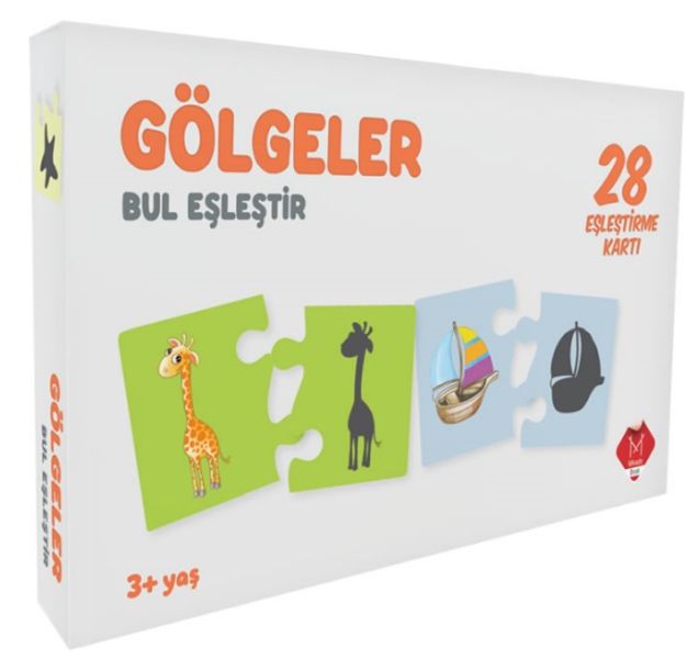 Gölgeler  Bul Eşleştir 3+ Yaş