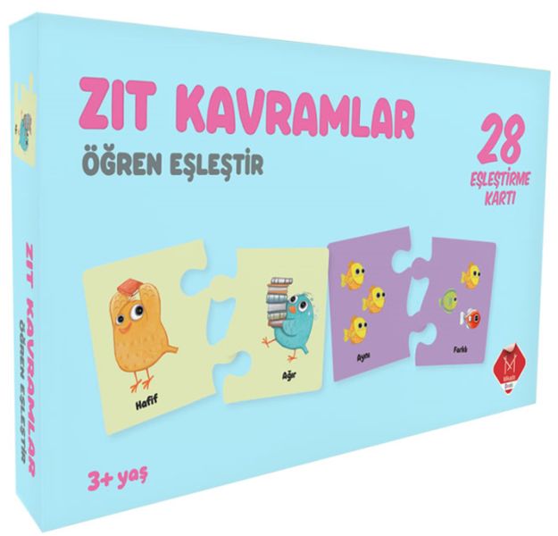 Zıt Kavramlar  Öğren Eşleştir 3+ Yaş