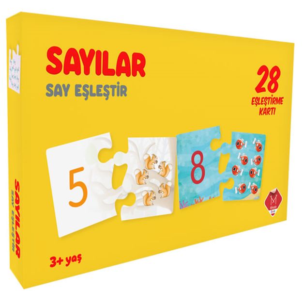 Sayılar  Say Eşleştir 3+ Yaş