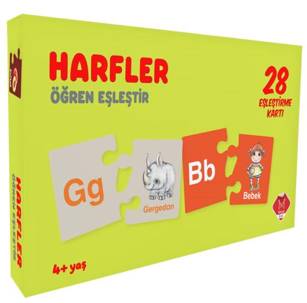 Harfler  Öğren Eşleştir 4+ Yaş