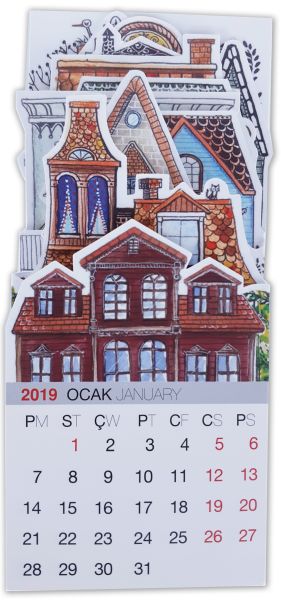 Cep Takvimi 20192020 Renkli  World Of Houses