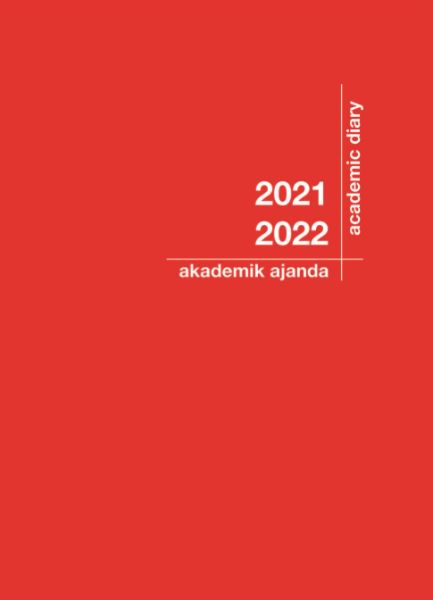 Akademi Çocuk 20212022 Akademik Ajanda  3078 Kırmızı  21x29 cm