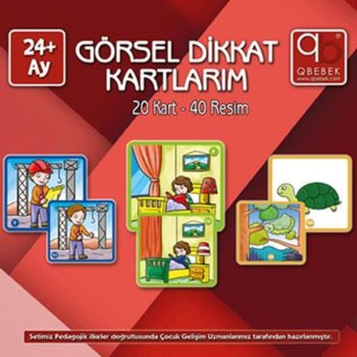 Görsel Dikkat Kartlarım 24+Ay