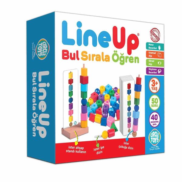 Circle Toys Line Up Bul Sırala Öğren Oyunu