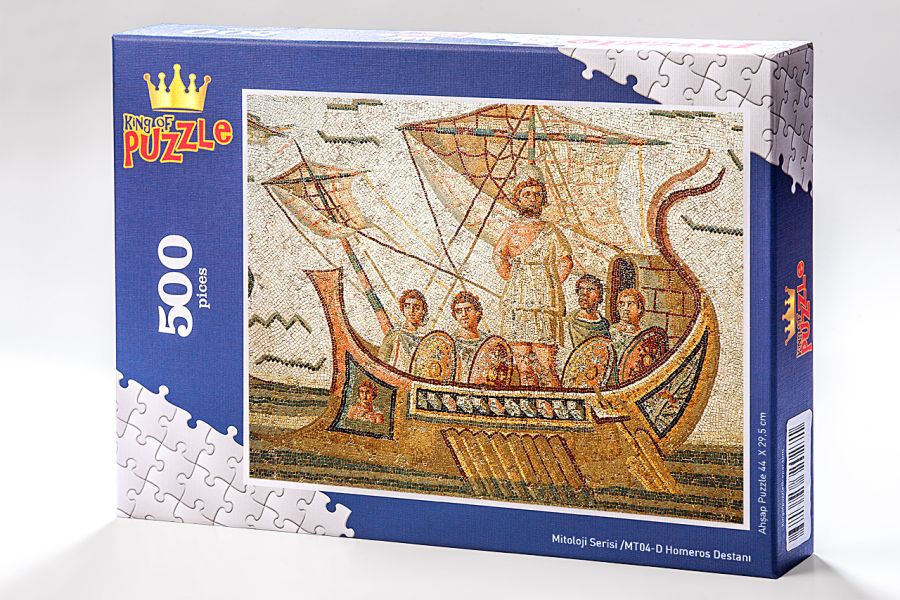 Mitoloji Serisi - Homeros Destanı (500 Parça Puzzle) MT04-D