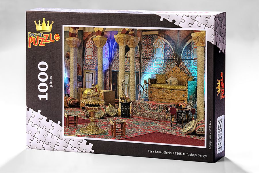 Türk Sanatı Serisi - Topkapı Sarayı (1000 Parça Puzzle) TS05-M