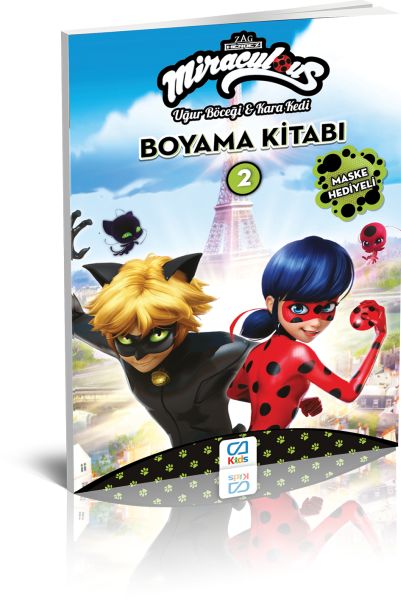 Miraculous Boyama Kitabı 2 CA1001