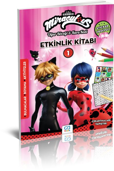 Miraculous Etkinlik Kitabı 1 CA1002