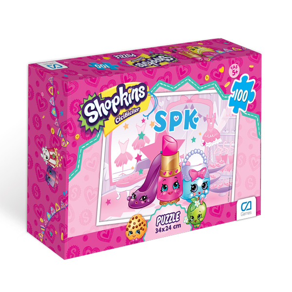 Shopkins Puzzle 100  1 CA5005