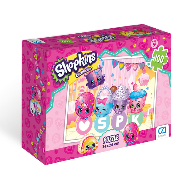 Shopkins Puzzle 100  2 CA5006