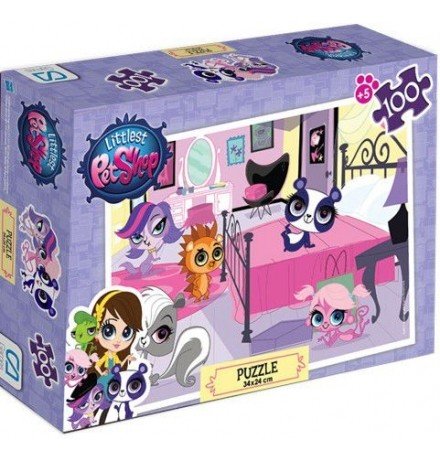 Frame Puzzle Littlest PetShop 35 Parça