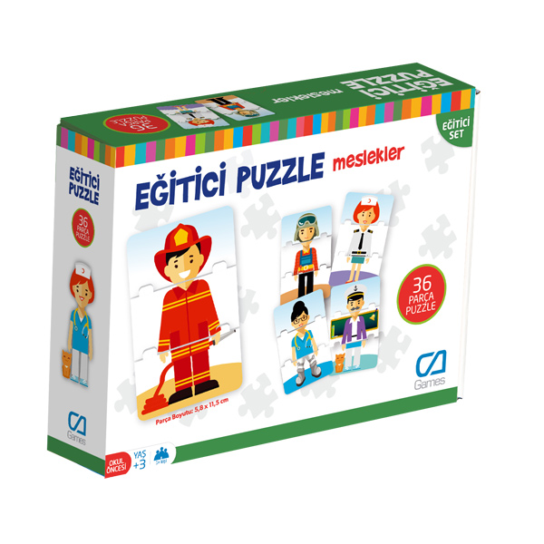 Eğitici Puzzle  Meslekler CA5030