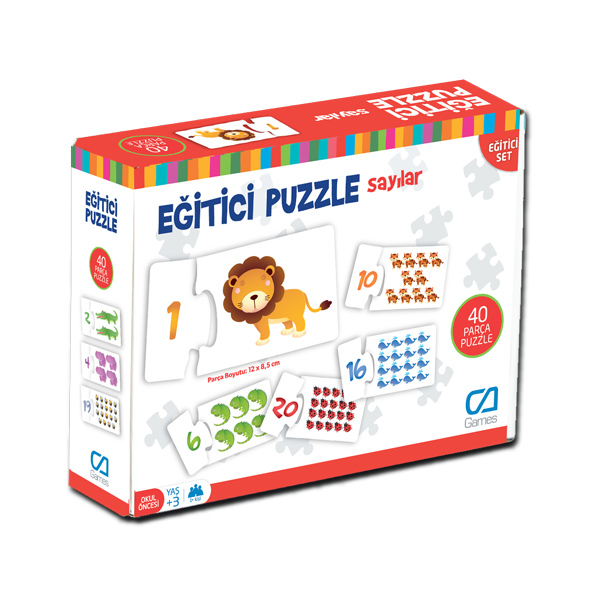 Eğitici Puzzle  Sayılar CA5031