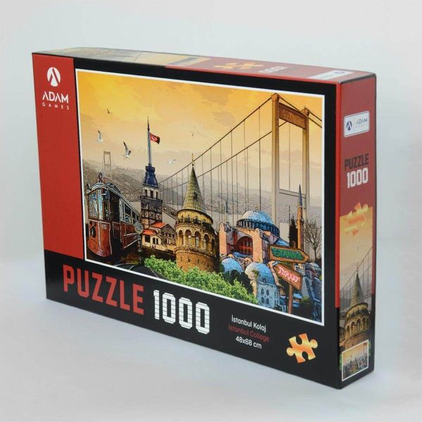 İstanbul Kolaj 1000 Parça Puzzle