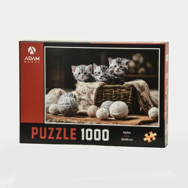 Kediler 1000 Parça Puzzle