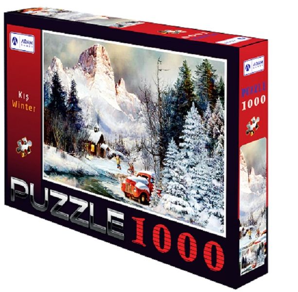 Kış 1000 Parça Puzzle 48x68