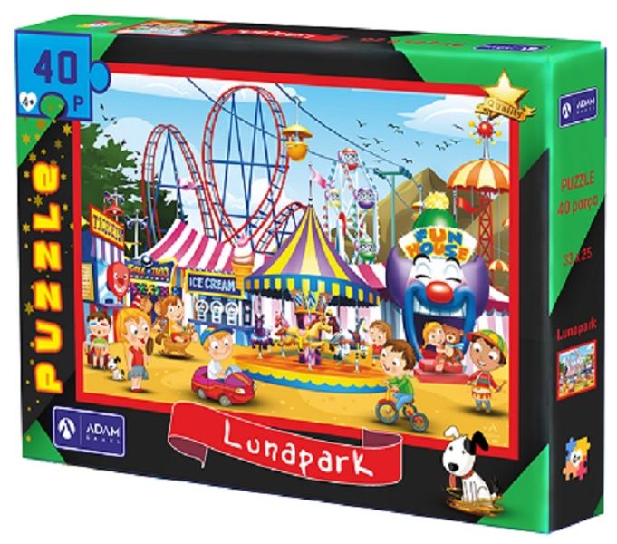 Lunapark 40 Parça Puzzle 33x25