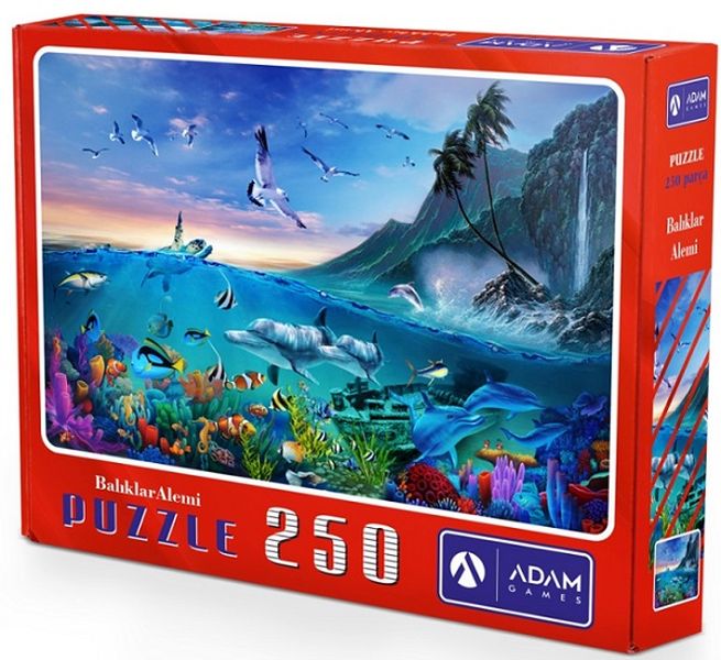 Balıklar Alemi 250 Parça Puzzle