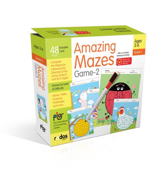 Amazing Mazes Game2  GradeLevel 2  Ages 36