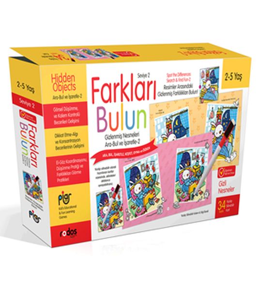 Farkları Bulun  2 Seviye