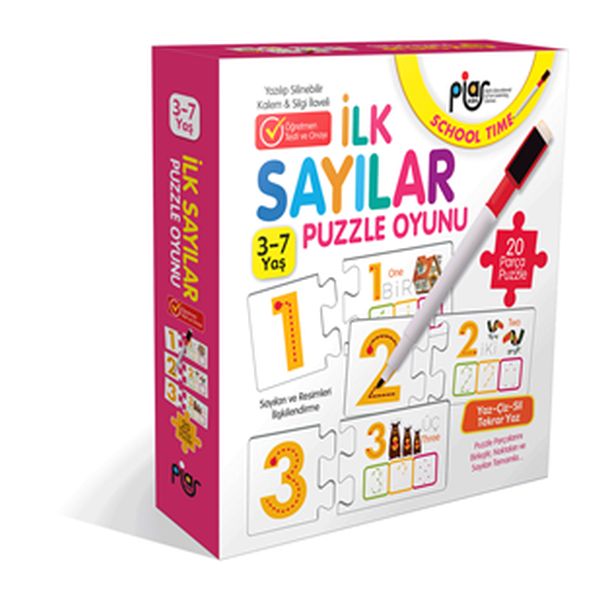 İlk Sayılar Puzzle Oyunu