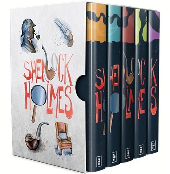 Sherlock Holmes Serisi Kutulu Set  5 Kitap Takım