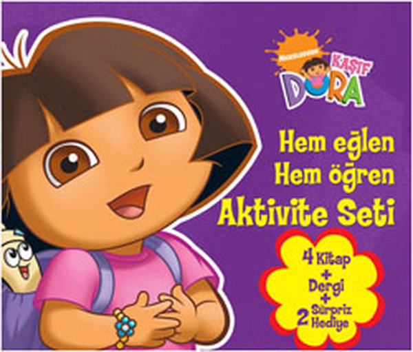 Kaşif Dora Eğleniyorum Öğreniyorum Seti