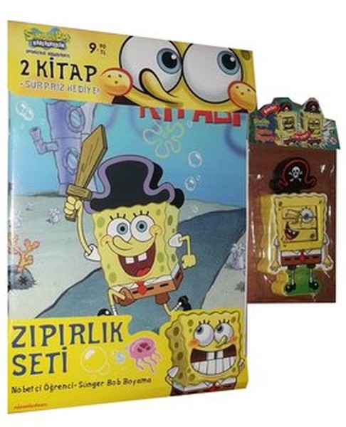 Sünger Bob Zıpırlık Seti