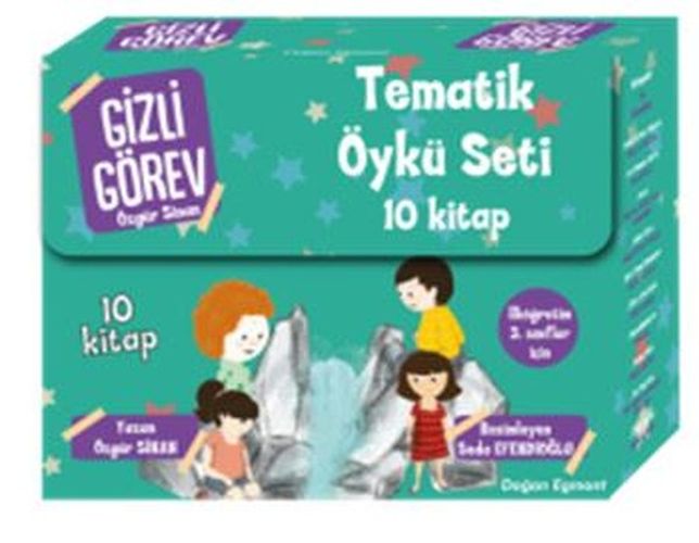 Gizli Görev Tematik Öykü Seti 10 Kitap