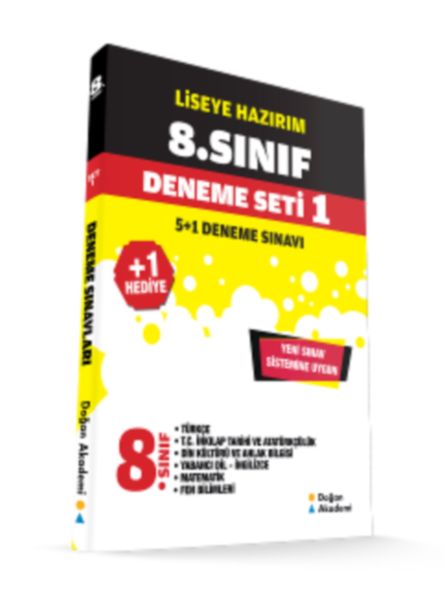 Doğan Akademi 8 Sınıf Deneme Seti 1 6 Fasikül