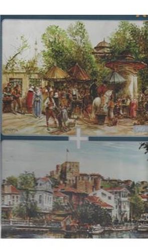 Çarşı Yeri + Hisar  2x1000 Parça Puzzle 40130