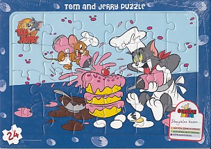 Tom and Jerry Puzzle 24 Parça