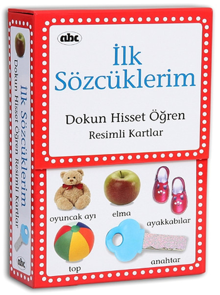 Dokun Hisset Öğren Resimli Kartlar İlk Sözcüklerim