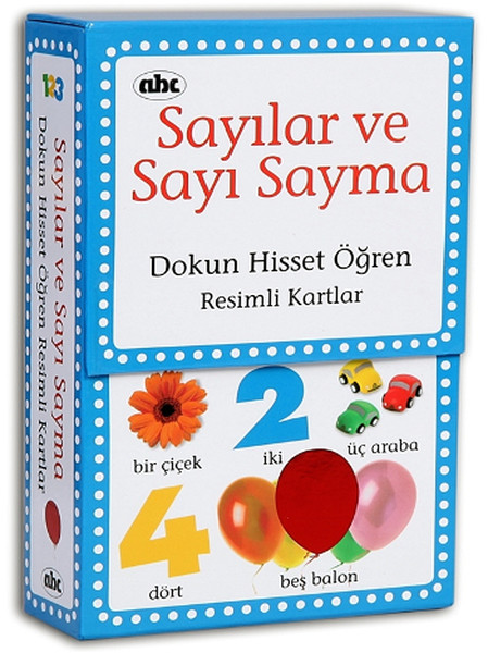 Dokun Hisset Öğren Resimli Kartlar Sayılar ve Sayı Sayma