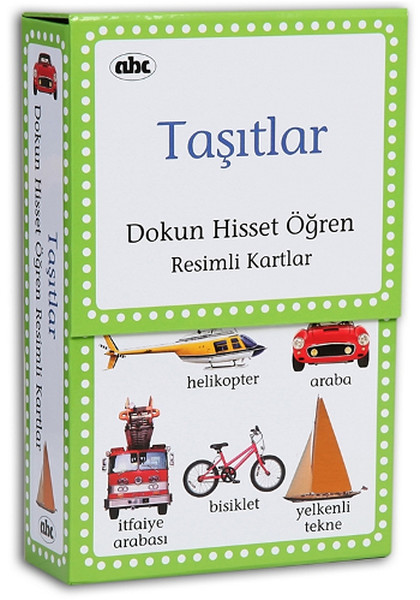 Dokun Hisset Öğren Resimli Kartlar Taşıtlar