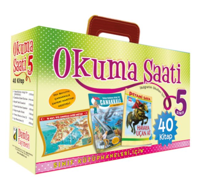 Okuma Saati Seti 5 Sınıf  40 Kitap