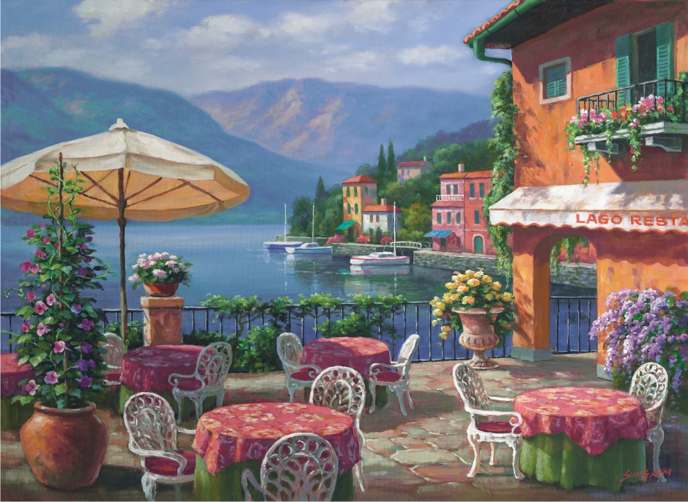 Lago Cafe Puzzle 1000 1005