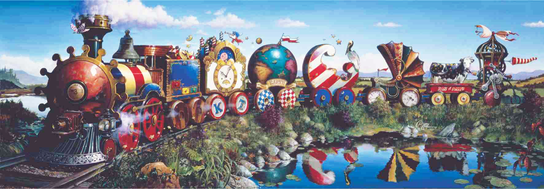 Masal Treni Puzzle 1000 1039