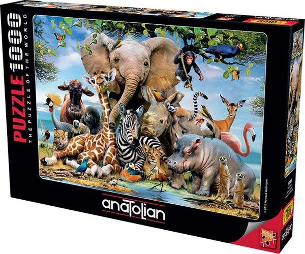 Anatolian Gülümse 1000 Parça Puzzle 1043