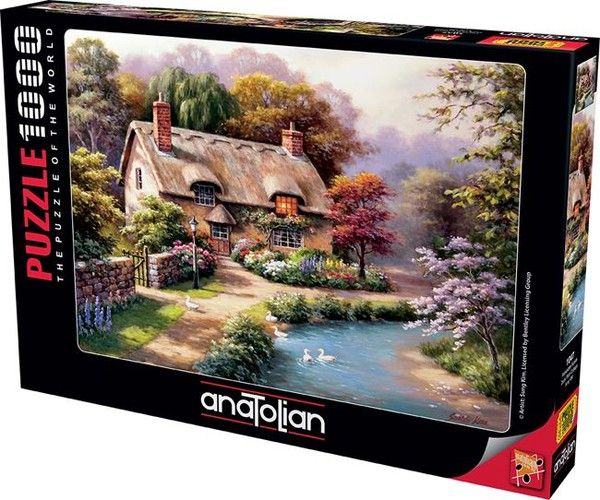 Anatolian Patikadaki Konak 1000 Parça Puzzle 1047