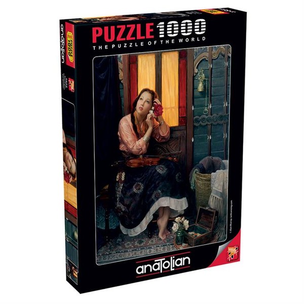 Anatolian Puzzle 1000 Parça Kızıl KadınCrimson Rose 1072