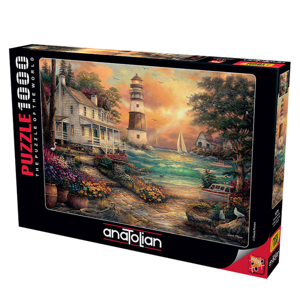 Anatolian Puzzle 1000 Parça Sahildeki Konak 1075