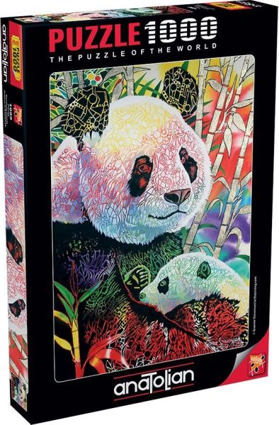 Anatolian Panda Rainbow Panda 1000 Parça Puzzle