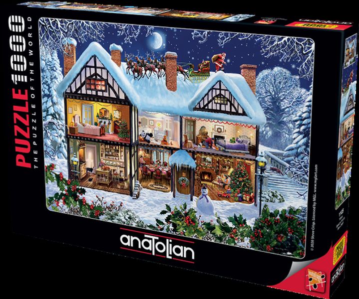 Anatolian Yılbaşı Seasons House 1000 Parça Puzzle