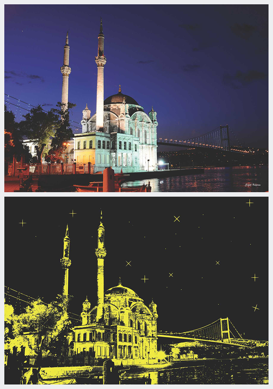 Ortaköy NeonPuzzle 1000 1904