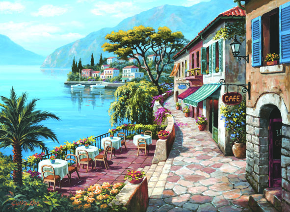 Teras Cafe II Puzzle 1000 3085