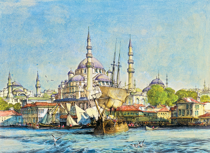 Yeni Cami ve Ayasofya Puzzle 1000 3166